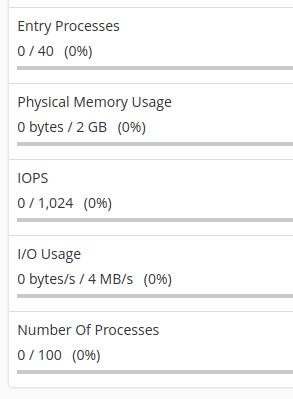 cpu usage vs physical memory